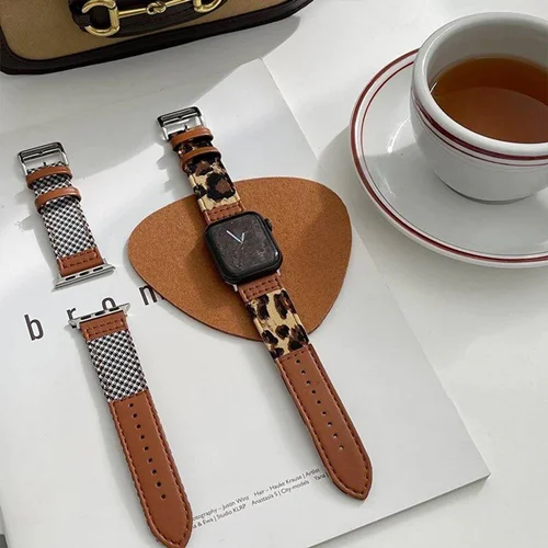 بند چرم و چین طرحدار I000172