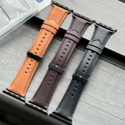 بند اپل واچ چرمی ماتI000337