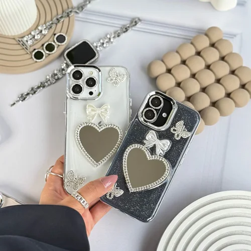 قاب شاینی قلب آینه ایC005921