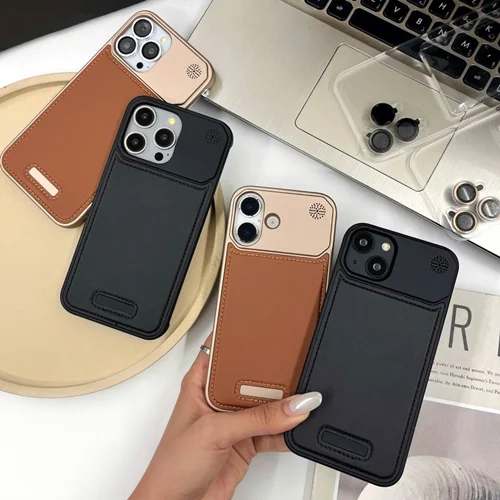 قاب C006175Leather metal luxury