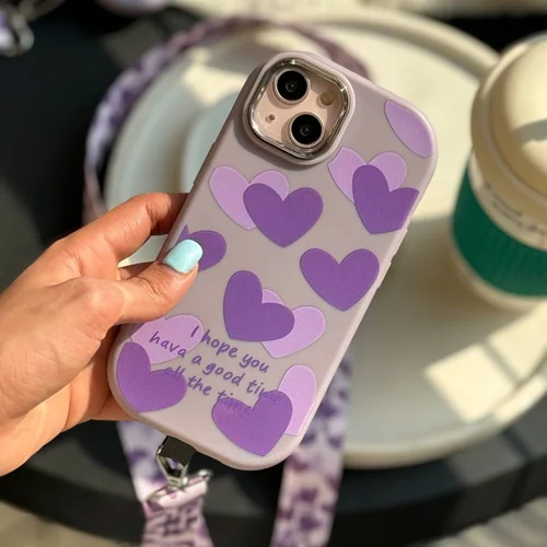 قاب بنفش قلبی C005045