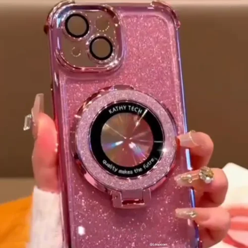 قاب C005600Shiny aircosion kathy Glitter piky and black