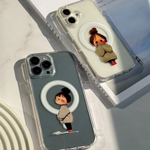 قاب مگ سیف دار دخترونهC006004