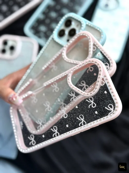 قابC006475Diamond Bowtie Glitter