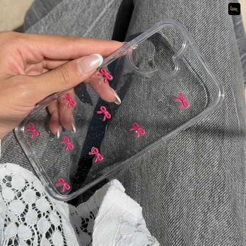 قاب C006513Bowtie glitter cherry