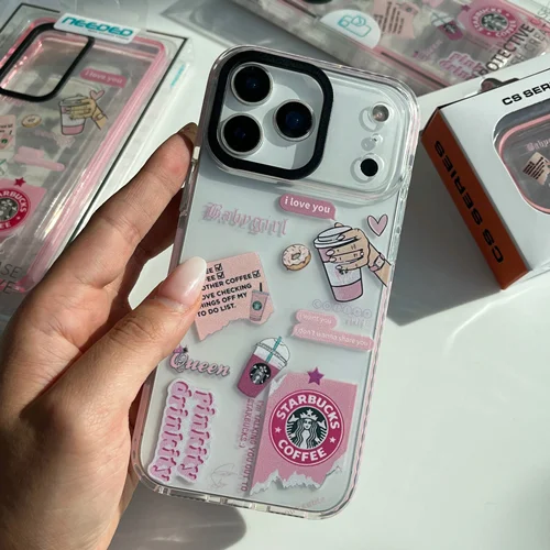 قاب C006977PINK STARBUCKS