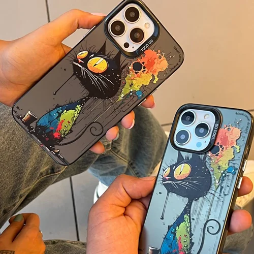 قاب گربه آبرنگی C003059