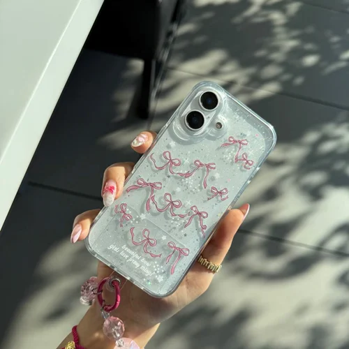 قاب C006038pink ribbon  shine