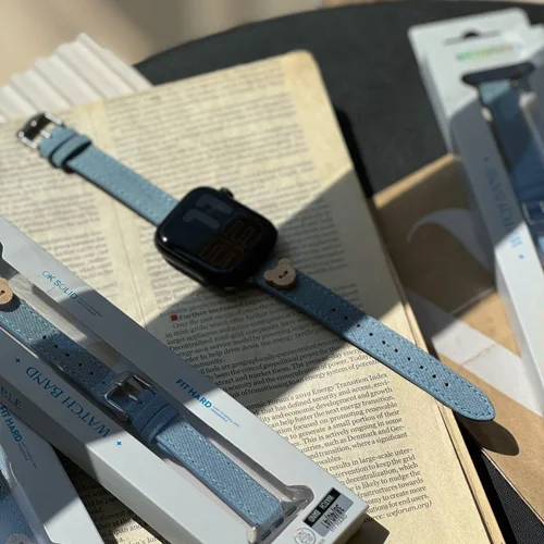 بند اپل واچ جین خرس چوبی I000317