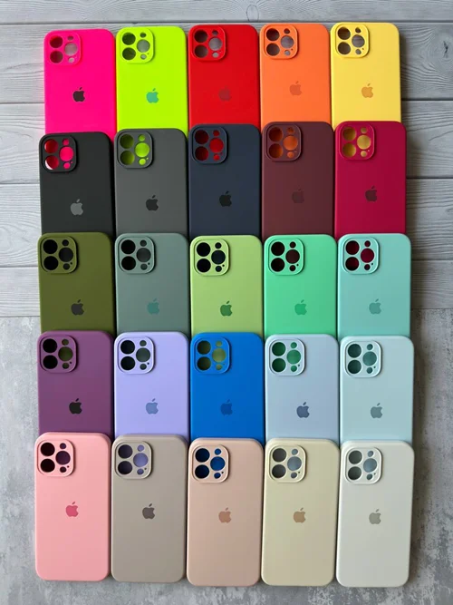 قاب سیلیکونی زیر بسته آیفون با محافظ لنزC006306