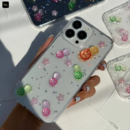 قاب C006490Turtles Glitter blacklight