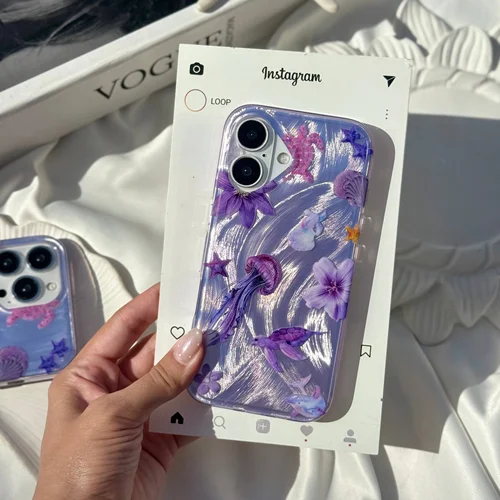 قاب C007612IMD Jellyfish lilac