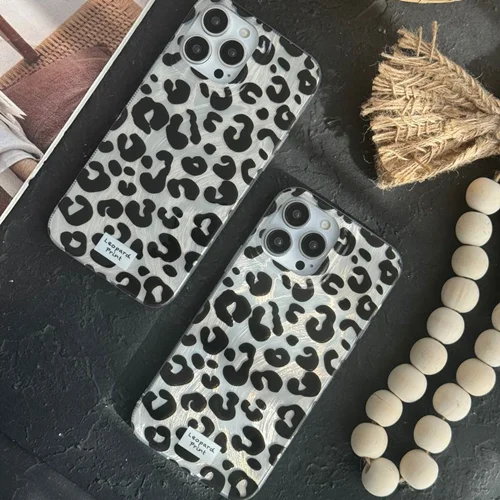 قاب موبایل آیفون پلنگ جگوار مشکیC005918