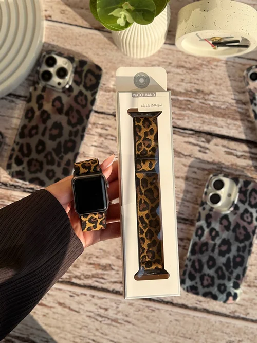 بند اپل واچ پلنگی I001001