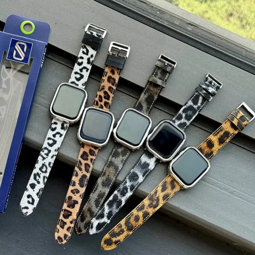 بند اپل واچ چرمی پلنگیI000564