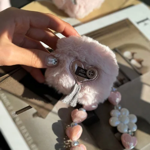 کاور ایرپاد پشمالو صورتی A000270