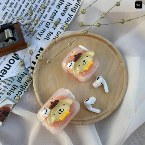 کاور ایرپاد A00488Airpods case crystal dog