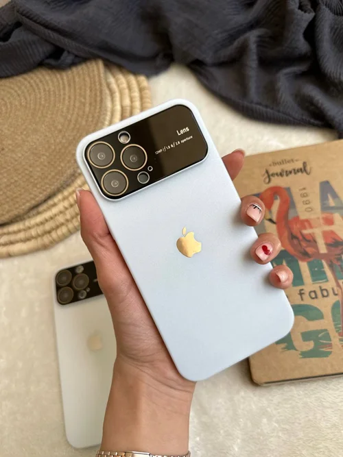 White PC Lens لوگو فلزی  C001579