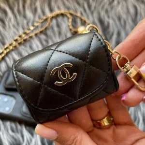 کاور ایرپاد شنل بالشتی + بند زنجیری ست A00040