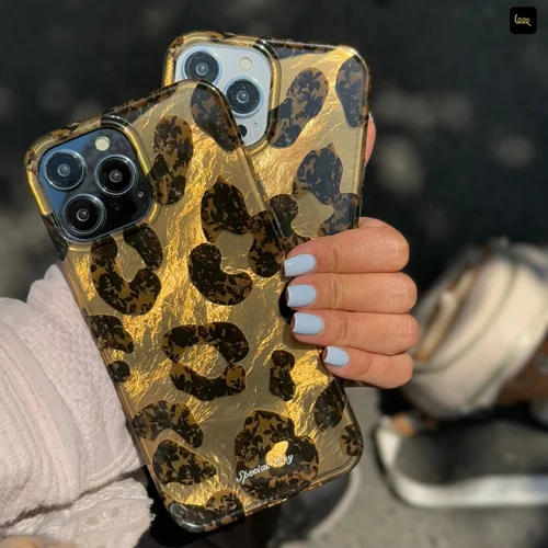 قاب C006440IMD Leopard Olive GOLDEN