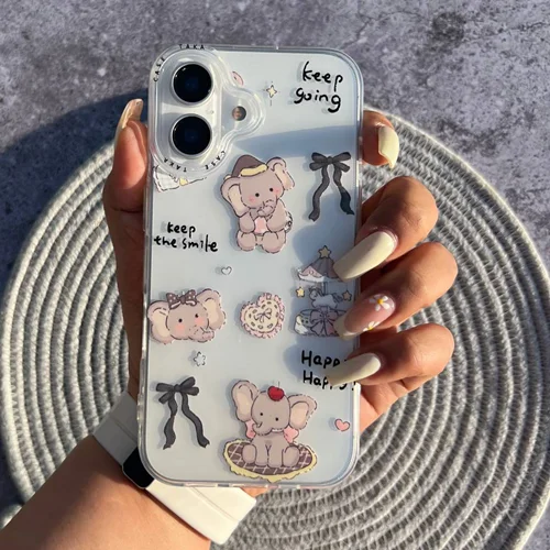 قاب بچه فیل خوشحالC006296