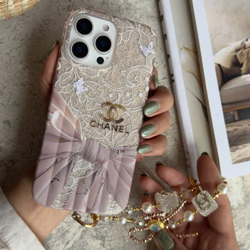 قاب موبایل آیفون شنل سابرینا + بندست کویینC006403