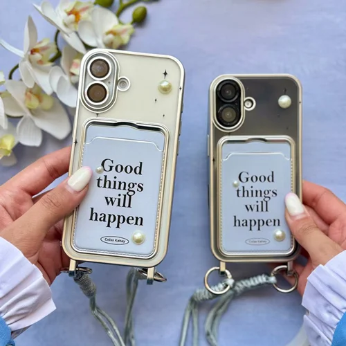 قاب موبایل جاکارتی دار مرواریدیC006267