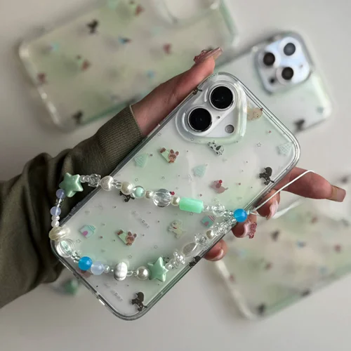 بند آویز P000603Imd Clear Cute Dogs