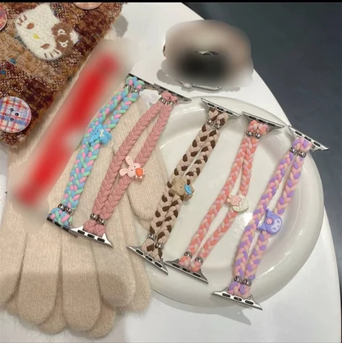 بند اپل واچ بافت کشی فانتزیI000507