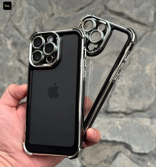 قاب ایرکوشن مشکی سیلور C006114