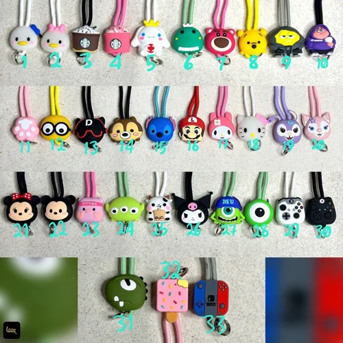 P000351 Silic doll pendant