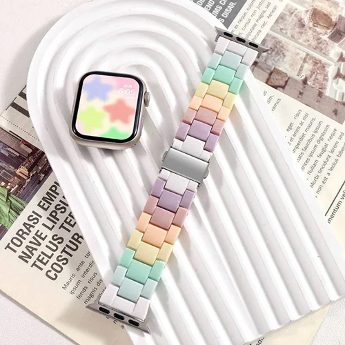 بند اپل واچ رزین مارشمالوI000560