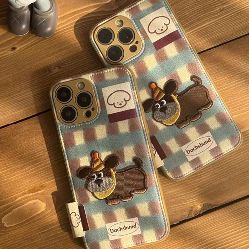 قاب موبایل آیفون سگ آقای پتیبل داکس هوندC006079