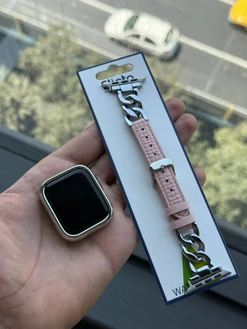 گارد اپل واچ نقره ایI000910